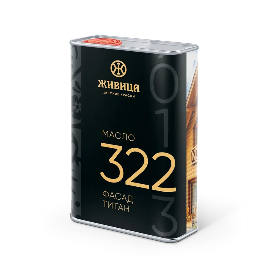 322 Масло Фасад Титан Живица УЛЬТРА